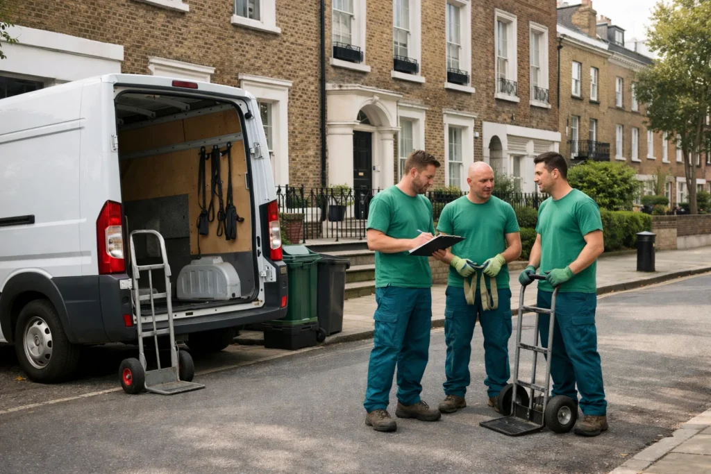 garbage collection islington