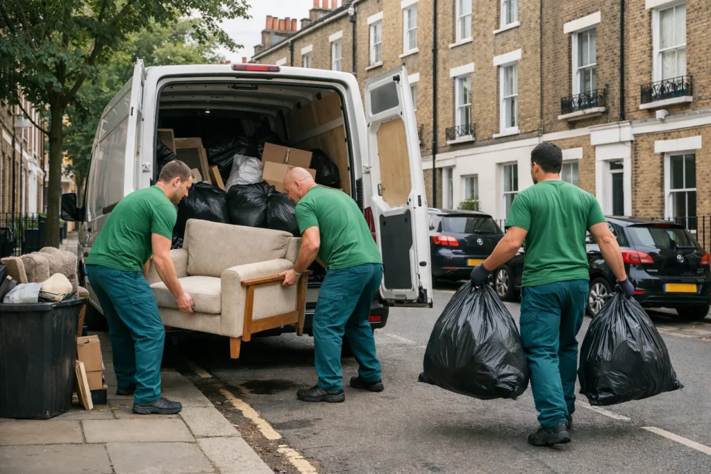rubbish collection Islington